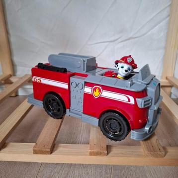 Camion de pompier de Marcus Pat Patrouille beschikbaar voor biedingen