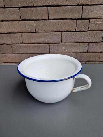 Vintage emaille pot, Enlèvement ou Envoi
