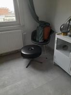 Eames Vitra stijl -  2 stuks en poef, Ophalen, Zo goed als nieuw, Zwart