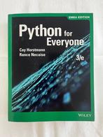 Python for everyone 3rd edition, Boeken, Studieboeken en Cursussen, Ophalen of Verzenden, Zo goed als nieuw, Hoger Onderwijs, Diverse auteurs