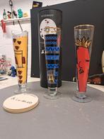 3xVintage Ritzenhoff Design Collection Verzamelbaar pilsbier, Ophalen of Verzenden