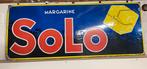 Solo margarine emaille bord 1940 (98 op 39), Verzamelen, Ophalen of Verzenden, Zo goed als nieuw