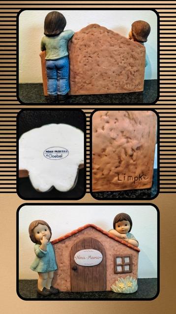 GOEBEL BEELD/DISPLAY LIMPKE SERIE NINA EN MARCO beschikbaar voor biedingen