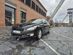 PEUGEOT 508 1.6 HDI EERSTE EIGENAAR (PANO, TREKHAAK), Auto's, Stof, Zwart, 4 cilinders, Zwart