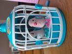 little live pets 2 vogels + kooi, Ophalen of Verzenden, Gebruikt