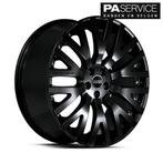 Nwe 23 inch Mattblack Kahn velgen voor Land Rover Defender, -, -, Banden en Velgen, Nieuw