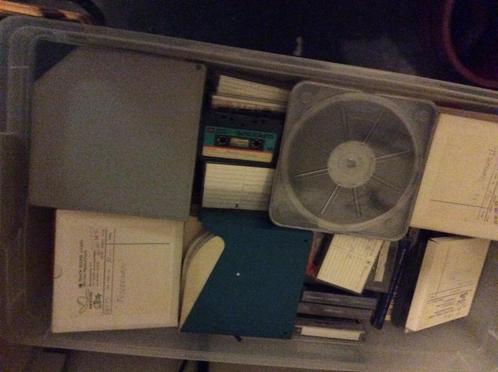 Cassettebandjes  (originele opname  + banden) +- 250 stuks, Cd's en Dvd's, Cassettebandjes, Gebruikt, Origineel, Pop, 26 bandjes of meer