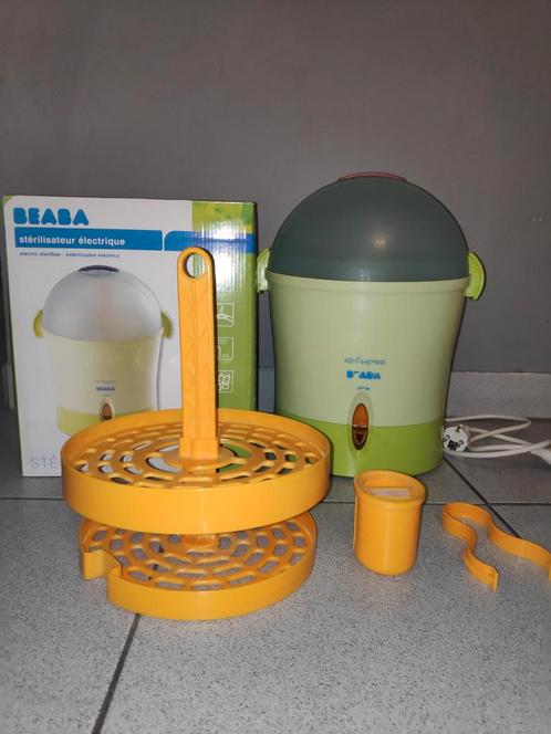 Elektrische Sterilisator Beaba Steril'Express in goede staat, Kinderen en Baby's, Babyvoeding en Toebehoren, Gebruikt, Sterilisator