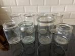 Steriliseerbokalen zonder deksel 1 en 2 liter, Huis en Inrichting, Ophalen, Gebruikt