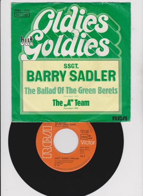 SSGT. Barry Sadler – The Ballad Of The Green Berets / The ", Cd's en Dvd's, Vinyl Singles, Gebruikt, Single, Pop, 7 inch, Ophalen of Verzenden