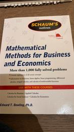 Mathematical Methods for business and economics, Enlèvement ou Envoi, Neuf, Enseignement supérieur