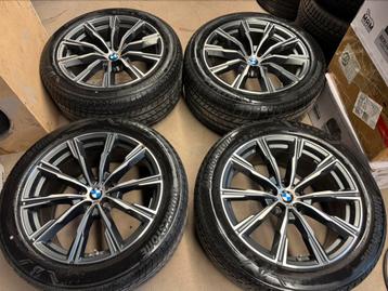 20 inch 5x112 BMW X5 G05 X6 G06 740M RUNFLAT BRIDGESTONE beschikbaar voor biedingen