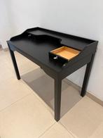 Zwart bureau in goede staat, Huis en Inrichting, Ophalen, Zo goed als nieuw