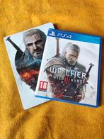 Witcher 3 Wild Hunt ps4/ps5 extra steelcase + game, Games en Spelcomputers, Games | Sony PlayStation 4, Ophalen of Verzenden, Zo goed als nieuw