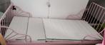 Meegroeibed  Ikea inclusief lattenbodem en matras, Kinderen en Baby's, Ophalen, Gebruikt, Matras