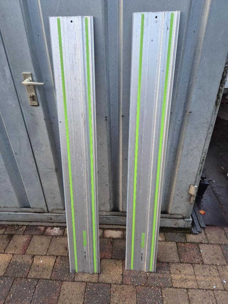 Festool FS1400/2 geleiderail  ( 2 stuks), Doe-het-zelf en Bouw, Gereedschap | Handgereedschap, Zo goed als nieuw, Ophalen