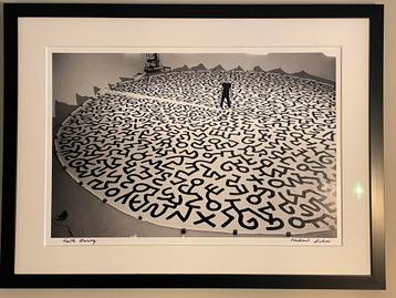 Keith Haring, 1987 by Vladimir Sichov (1945) signed in frame beschikbaar voor biedingen