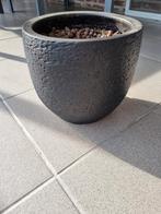 Pots de fleurs en pierre noire, Jardin & Terrasse, Enlèvement, Utilisé