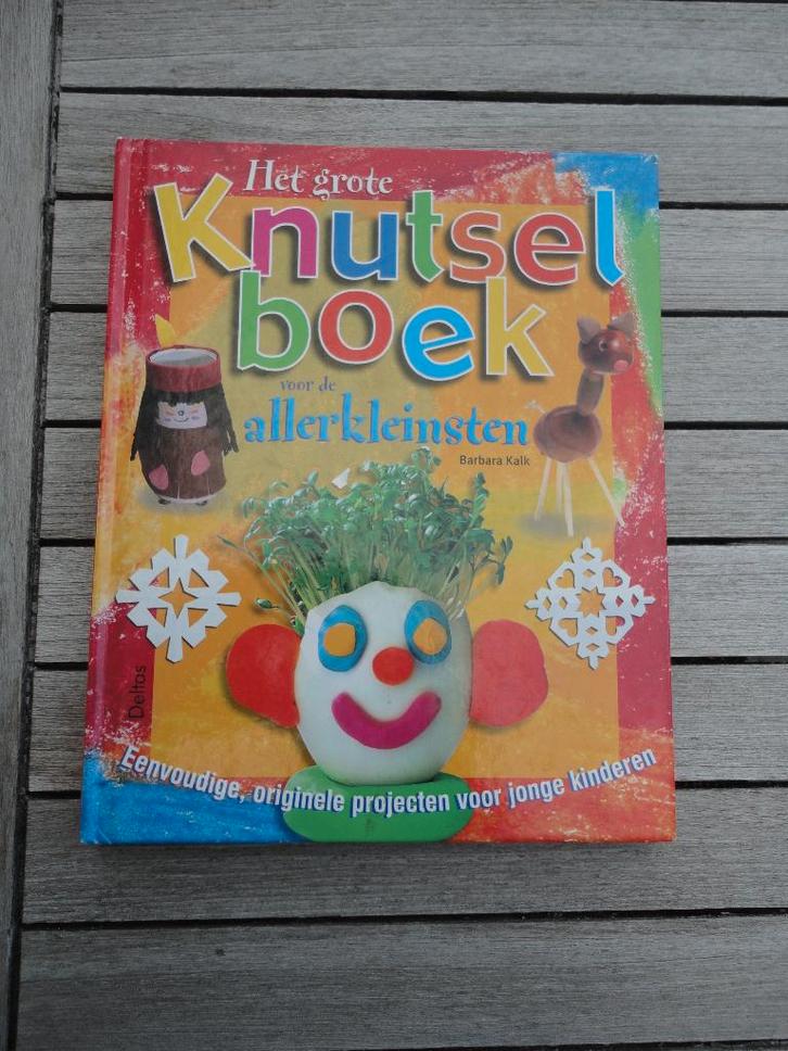 Het Grote Knutselboek voor de Allerkleinsten, Boeken, Hobby en Vrije tijd, Zo goed als nieuw, Scrapbooking en Knutselen, Ophalen of Verzenden