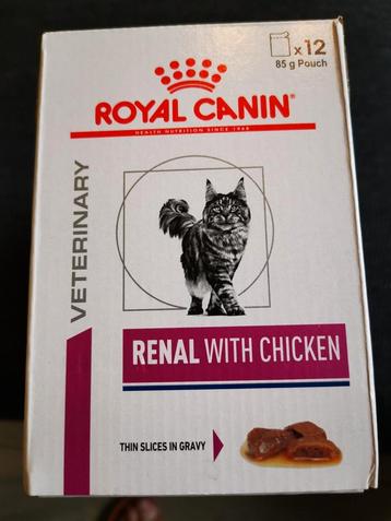Dieetvoer voor kat. Royal Canin Renal with chicken.  beschikbaar voor biedingen