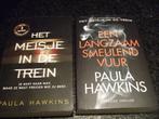 PAULA HAWKINS : HET MEISJE IN DE TREIN en EEN LANGZAAM SMEUL, Ophalen of Verzenden, Zo goed als nieuw, Paula Hawkins