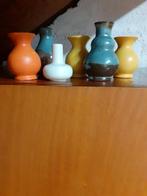 6 petits vases céramique, Maison & Meubles, Accessoires pour la Maison | Vases, Enlèvement ou Envoi