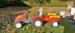 Rode traktor, Kinderen en Baby's, Speelgoed | Buiten | Skelters, Ophalen, Zo goed als nieuw, Overige merken, Met kar of aanhanger