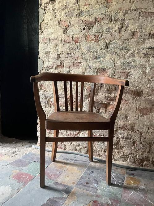 Ancien fauteuil de bureau, Antiquités & Art, Antiquités | Meubles | Chaises & Canapés