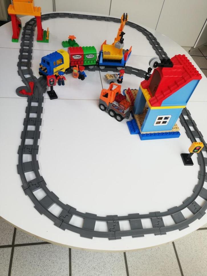 duplo 3772 deluxe trein set, Kinderen en Baby's, Speelgoed | Duplo en Lego, Duplo, Complete set, Ophalen of Verzenden