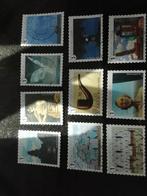 Postzegels België gestempeld René Magritte, Ophalen of Verzenden, Gestempeld