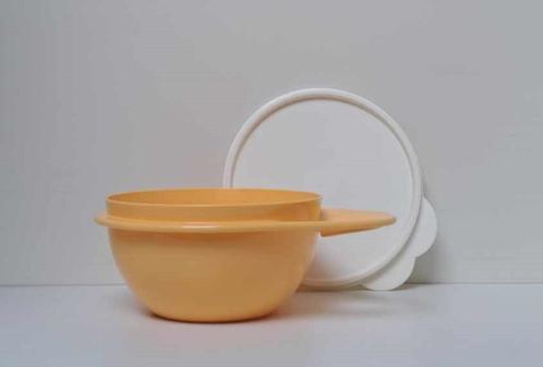 Tupperware Mixing Bowl « Pouce » 650 ml - Geel, Huis en Inrichting, Keuken | Tupperware, Nieuw, Bus of Trommel, Geel, Wit, Ophalen of Verzenden