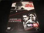 Coffret Dvd Public Enemies/American Gangster., CD & DVD, Utilisé, Coffret, Enlèvement ou Envoi, À partir de 16 ans