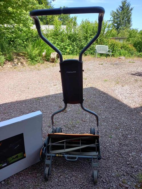 fiskars staysharp max - Tondeuse a main, Tuin en Terras, Grasmaaiers, Zo goed als nieuw, Ophalen of Verzenden