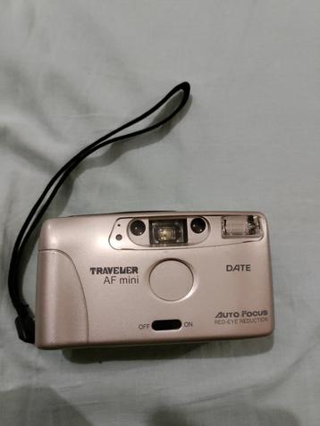 appareil photo analogique Traveler AF mini argenté 