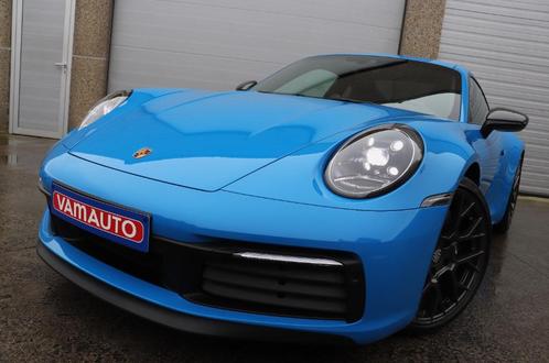 Porsche 992 911 Carrera T - Shark Blue/PDLS+/21'RS Spyder, Autos, Porsche, Entreprise, ABS, Caméra de recul, Phares directionnels