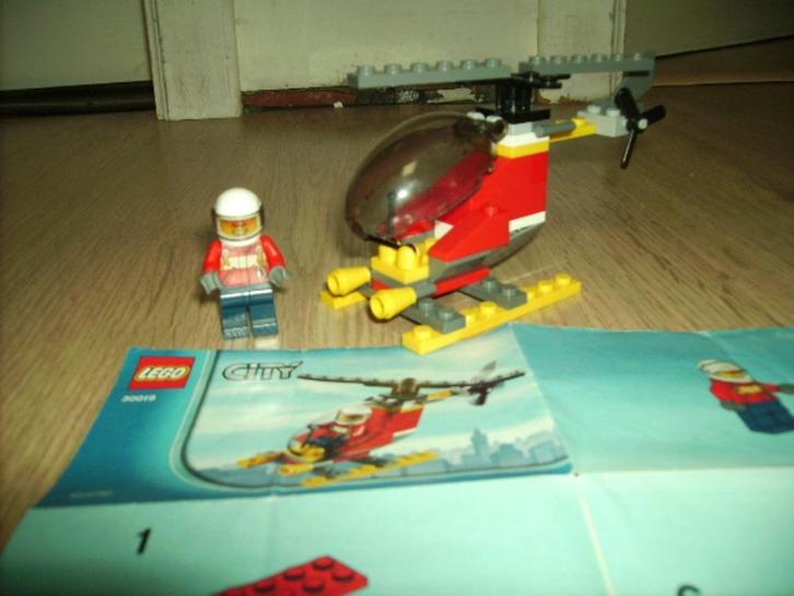 lego city polybag 30019 brandweer, Kinderen en Baby's, Speelgoed | Duplo en Lego, Zo goed als nieuw, Lego, Complete set, Ophalen of Verzenden