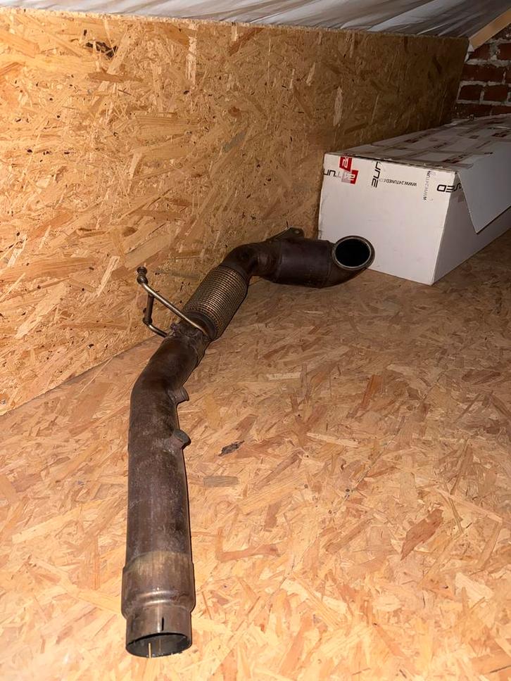 Milltek 200cell sportkat / Downpipe, Auto-onderdelen, Uitlaatsystemen, Audi, Seat, Volkswagen, Gebruikt, Ophalen