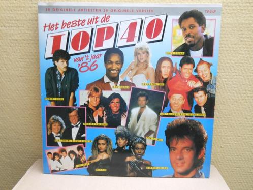 Dubbel Vinyl LP "Het beste uit de Top 40 van 't jaar 1986", CD & DVD, Vinyles | Compilations, Enlèvement