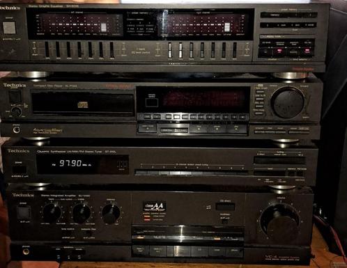 Vintage Technics set, TV, Hi-fi & Vidéo, Chaîne Hi-fi, Utilisé, Lecteur CD, Tuner ou Radio, Composants en vrac, Enlèvement