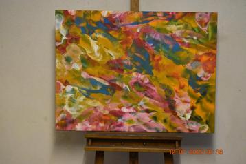 Serie nr. 77 over abstracte schilderijen, door joky kamo beschikbaar voor biedingen