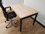 Bureau Q-line zwart, Huis en Inrichting, Bureaus, Ophalen, In hoogte verstelbaar, Bureau