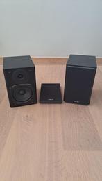 AKAI AMP220 luidsprekers, Audio, Tv en Foto, Luidsprekerboxen, Ophalen of Verzenden, Gebruikt, Minder dan 60 watt, Overige merken