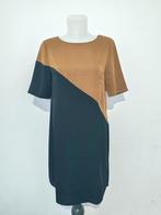 Robe droite bicolore moutarde et noir  Coupe graphique Taill, Enlèvement ou Envoi