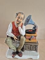 Vintage muziekdoos grammofoon, Antiek en Kunst, Ophalen