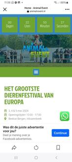 Ticket!grootste animal-event/beekse bergen nl, Tickets en Kaartjes, Recreatie | Pretparken en Attractieparken, Kortingskaart, Eén persoon