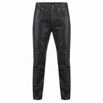 Heren leren broek model jeans in maat 30 t/m 44, Ophalen of Verzenden, Nieuw