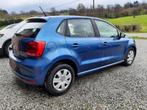 Vw Polo 1.0 essence 75cv, 2014, 133mkm, GPS, Autos, 5 places, Berline, 100 g/km, Bleu