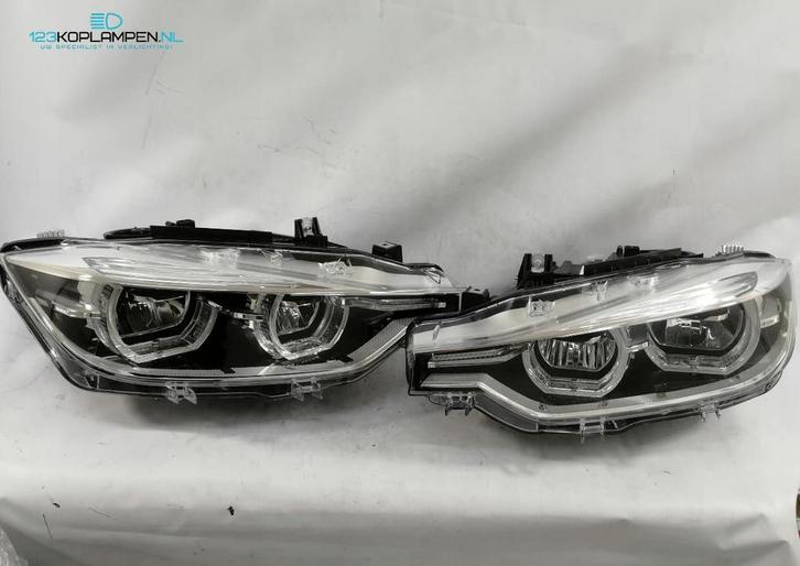 BMW 3 Serie F30 F31 LCI facelift Full LED koplamp koplampen, Auto-onderdelen, Verlichting, BMW, Gebruikt, Herkomst onderdeel bekend