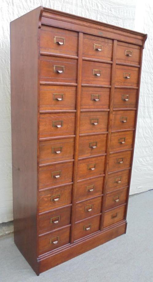 kleppenkast ladekast archiefkast apothekerskast notariskast, Antiek en Kunst, Antiek | Meubels | Kasten, Ophalen of Verzenden