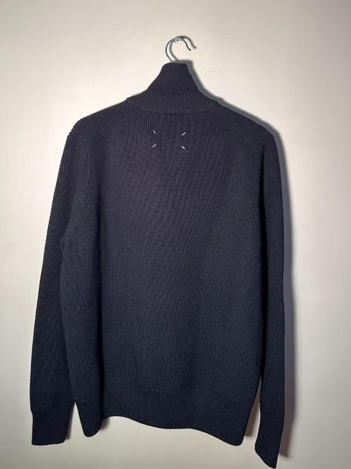 Maison Marigiela Zipped Knit, Vêtements | Hommes, Pulls & Vestes, Comme neuf, Taille 52/54 (L), Bleu, Envoi